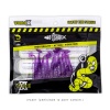 Silikon Sahte Kurt Yem - Fishack - 1g 50mm - Fishack WormiX- Purple - UV Silikon