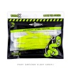 Silikon Sahte Kurt Yem - 2,2g 87mm - Fishack Wormix - UV Boyalı - Fluo Green
