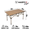 Katlanabilir Alüminyum Kamp Masası - Akordion - Madfox - Surface - 547270