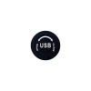 Panther USB Şarjlı Metal Zoomlu El Feneri PT-4060