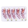 Silikon Karides Yem - 7g 75mm - Fishack Krillax - UV Boyalı - Ghost Shrimp