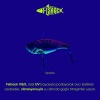 Vibrasyon Yem - LRF/Spin Jig - Fishack VibraX - 15g 55mm - Sparkle - UV Boyalı