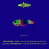 Vibrasyon Yem - LRF/Spin Jig - Fishack VibraX - 15g 55mm - Rainbow Fury - UV Boyalı