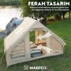 Şişme Çadır - Baca Çıkışlı - Madfox - Bigless Glamping Cotton Inflatable