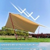 Çadır Brandası - Madfox - Güneş ve Rüzgar Koruma - OEM Kanvas Tarp 4*3 mt