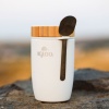 Çelik Yemek Termos - Igloo - Bamboo - 500 ml - Beyaz - 205789