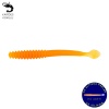 Silikon Sahte Kurt Yem - 2,2g 87mm - Fishack Wormix - UV Boyalı - Orange