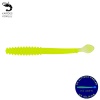 Silikon Sahte Kurt Yem - 2,2g 87mm - Fishack Wormix - UV Boyalı - Fluo Green
