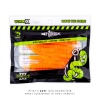 Silikon Sahte Kurt Yem - 2,2g 87mm - Fishack Wormix - Orange - UV Silikon