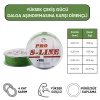 İp Örgü Misina - 4 Kat - Pro S-Line - 100mt - Yeşil