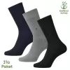 Bambu Erkek Soket Çorap - 3 Çift - Dikişsiz - Gagavuz - 17666 - Set 4