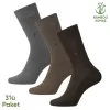 Bambu Erkek Soket Çorap - 3 Çift - Dikişsiz - Gagavuz - 17666 - Set 3