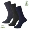 Bambu Erkek Soket Çorap - 3 Çift - Dikişsiz - Bakü - 17672 - Set 1