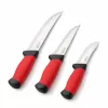 Kasap Bıçağı - Lazoğlu Redmaster - 3lü Bıçak Seti - Kesme Doğrama - Silikon Sap