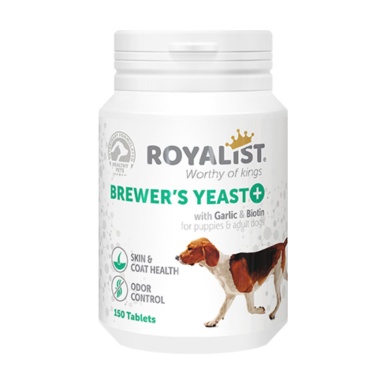 Royalist Brewers Yeast Köpekler İçin Deri Tüy Sağlığı ve Koku Giderici Tablet