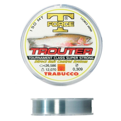 Trabucco T-Force Trouter Misina 150mt 0.180 mm