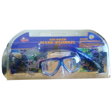 VRD2020 Vakumlu Yetişkin Gözlük ve Şnorkel Set