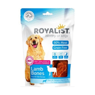 Royalist Lamb Bones Kuzu Etli Köpek Ödül Maması 80 Gr