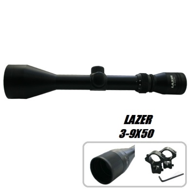 Lazer 3-9x50 Tüfek Dürbünü