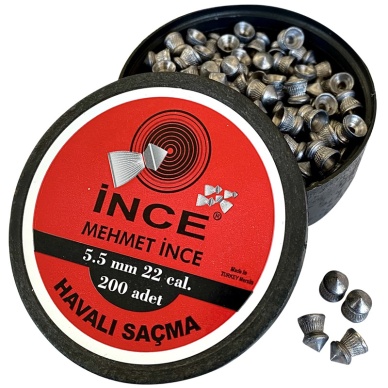 İnce Mehmet 5.5 mm Havalı Tüfek Saçması (200 lü)