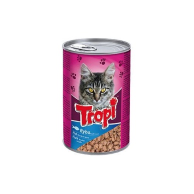 Tropi Kedi Konserve Balıklı 415 Gr