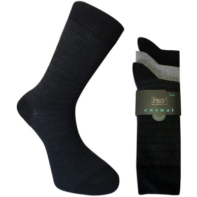 8501-2 Penye Casual 3lü Erkek Çorabı