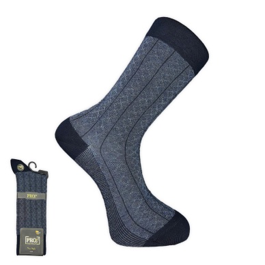 Pro Çorap Rambutan Modal Erkek Çorabı Lacivert (18132-R3)