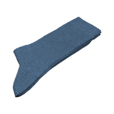 Pro Çorap Şeker (Diyabetik) Sıkmayan Pamuk Erkek Çorabı Mavi (16408-R6)