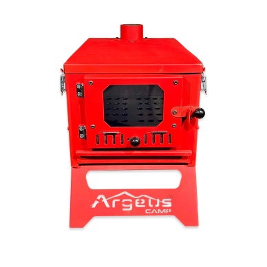 Argeus Konteyner ve Kamp Sobası Kırmızı (ARG-004)
