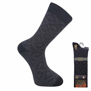 Pro Çorap Cebelitarık Kışlık Havlu Pamuk Erkek Çorabı 41-44 (14639)
