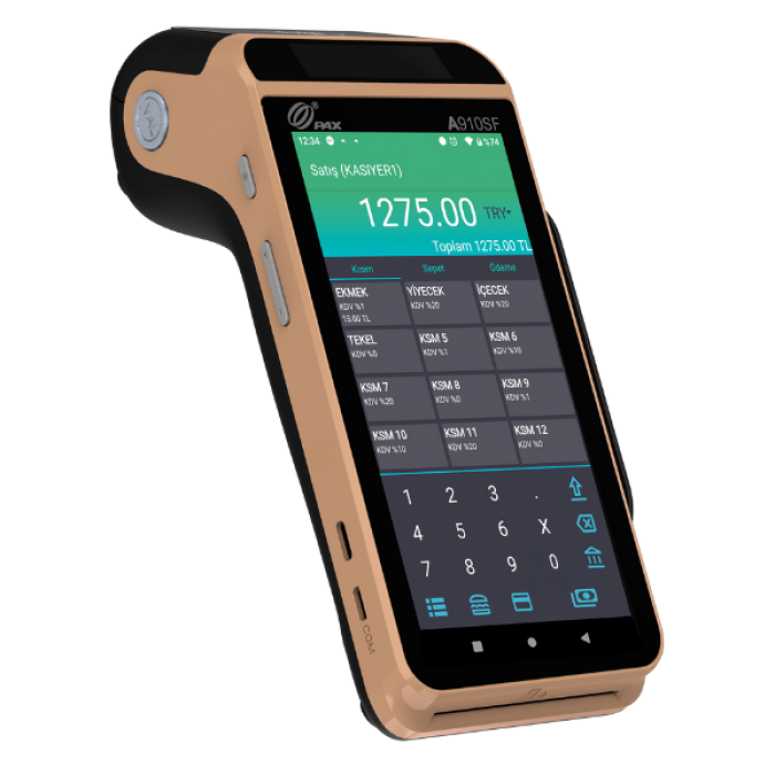 PAX A910SF Android Yazarkasa Pos