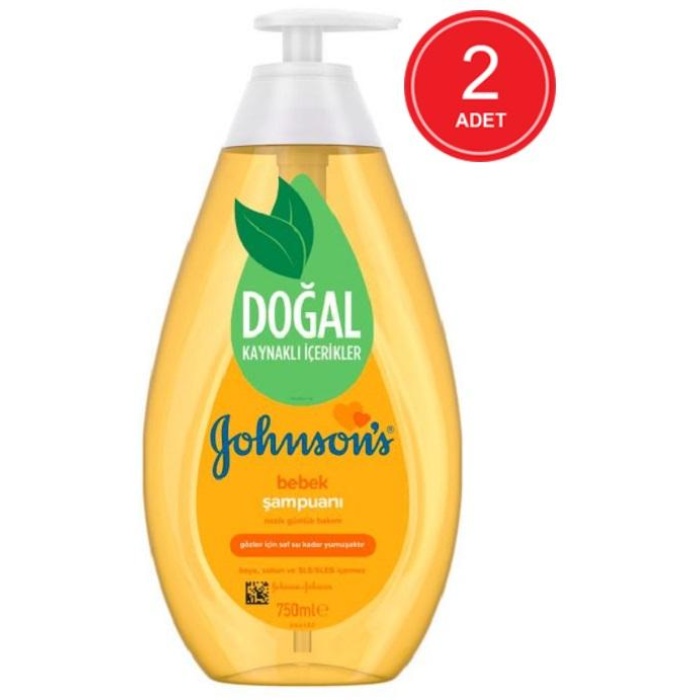 Johnsons Baby Bebek Şampuanı 2 x 750 ML