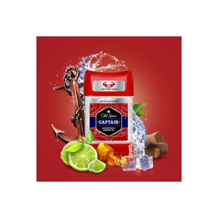 Old Spice Captain Antiperspirant & Deodorant Jel 70 ML