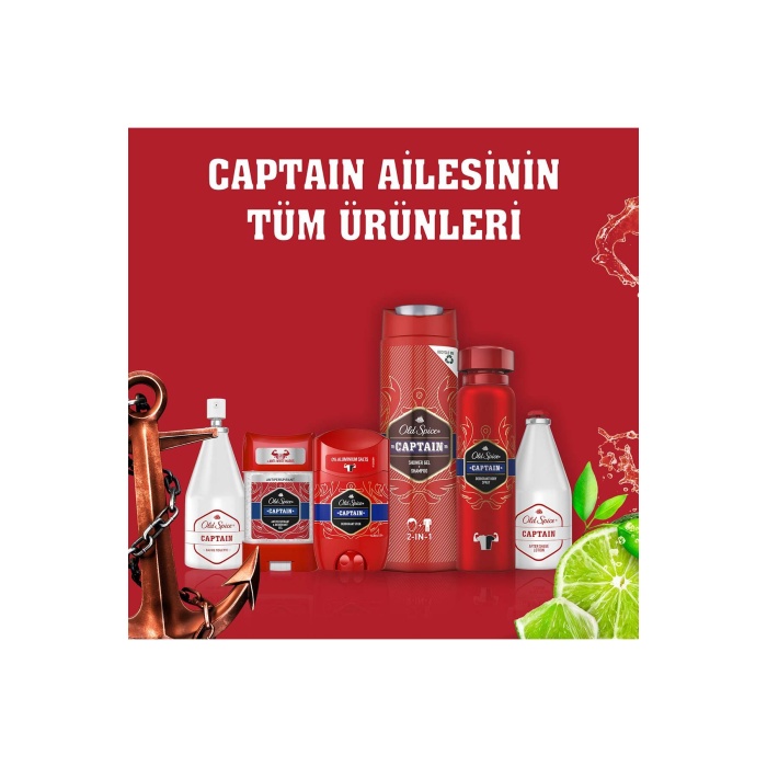 Old Spice Captain Antiperspirant & Deodorant Jel 70 ML
