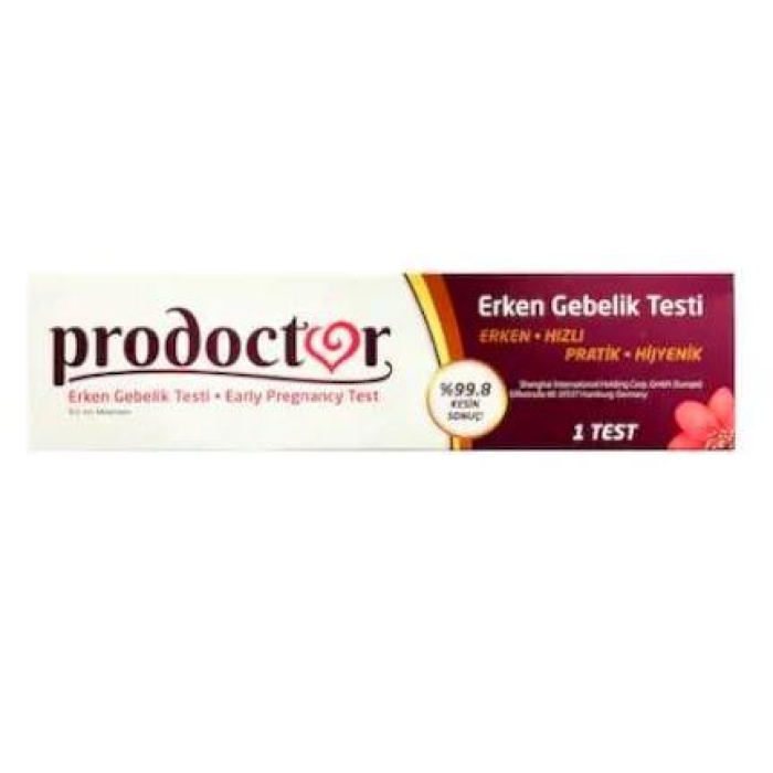 Prodoctor Pratik Erken Gebelik Testi 1 Test x 3 Paket