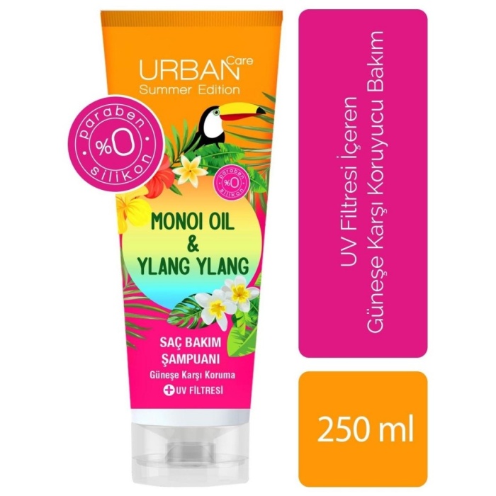 Urban Care Monoi Oil & Ylang Ylang Güneş Sonrası Koruyucu Şampuan 250 ML