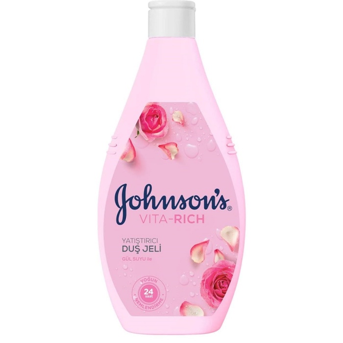 Johnsons Vita Rich Gül Suyu İle Yatıştırıcı Duş Jeli 400 ml