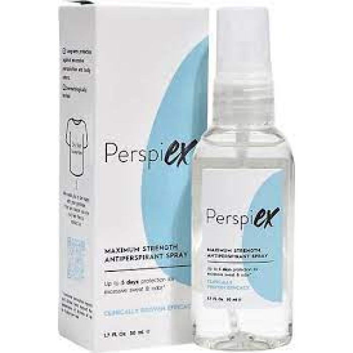 PERSPİEX Terleme Karşıtı Klinik Onaylı 5 Güne Kadar Etkili Ter Önleyici Sprey 50 ml
