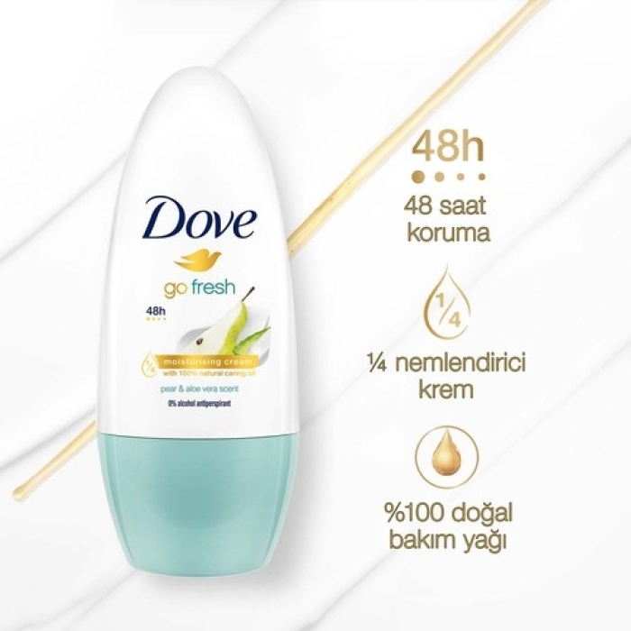 Dove Roll-On Go Fresh Aloe Vera Armut Bayan 50 ml