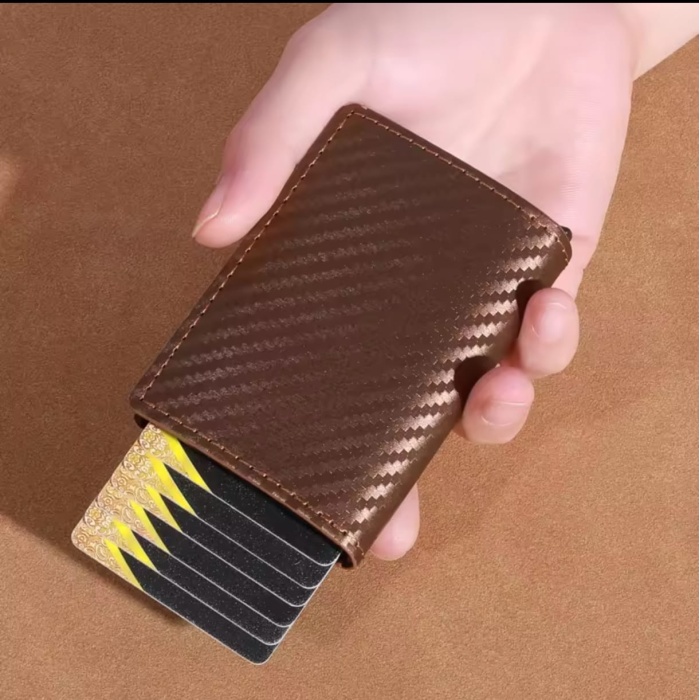 Mekanizmalı Kartlıklı Erkek Cüzdan