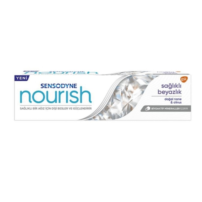 Sensodyne Diş Macunu Nouris Sağlıklı Beyazlık 50 ml