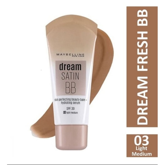 Maybelline New York BB Krem - Dream Fresh BB Cream Medium 30 ml