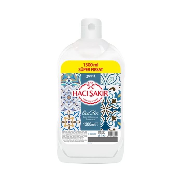 Hacı Şakir Sıvı Sabun Lavanta 1300 ML