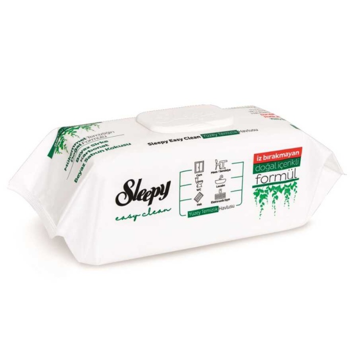 Sleepy Yüzey Temizleyici Mendil 100lü Çam Ferahlığı