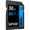 Lexar 32GB High-Performance 800x UHS-I SDHC Memory Card (BLUE Series)
