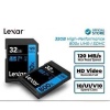 Lexar 32GB High-Performance 800x UHS-I SDHC Memory Card (BLUE Series)