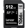 Lexar Professional 512 GB 1066X SDXC Hafıza Kartı