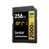 Lexar 256GB 2000x Professional SDXC RDR UII Hafıza Kartı