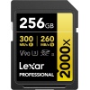 Lexar 256GB 2000x Professional SDXC RDR UII Hafıza Kartı