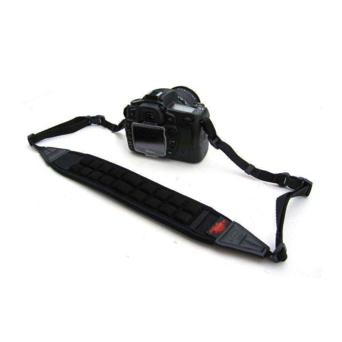 Aircell Canon Nikon Sony DSLR kamera kayış siyah neopren APS55